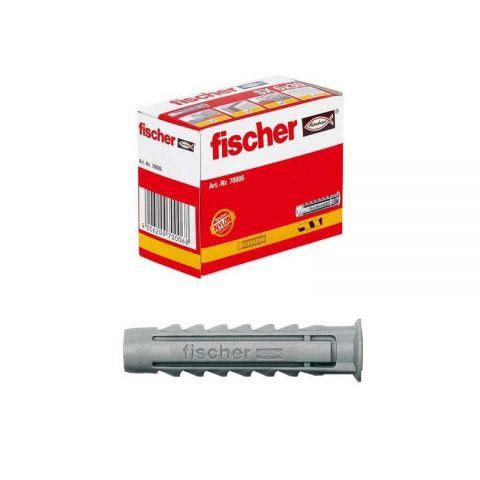 Tac gris nylon SX 8x40 Fischer 070008 (caixa 100u)